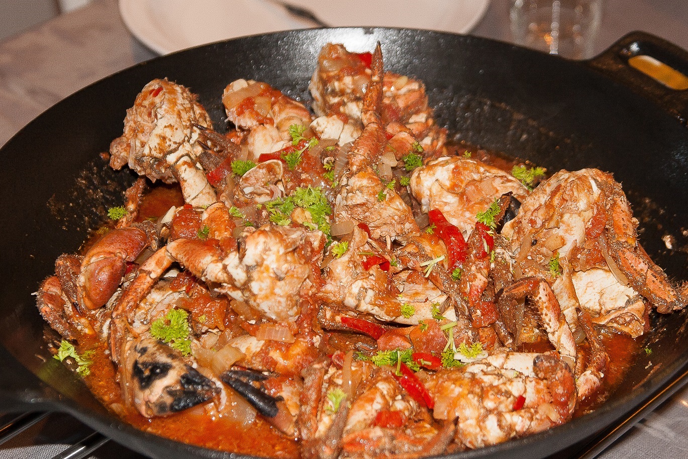Krabbe i chili – Het kveldskos
